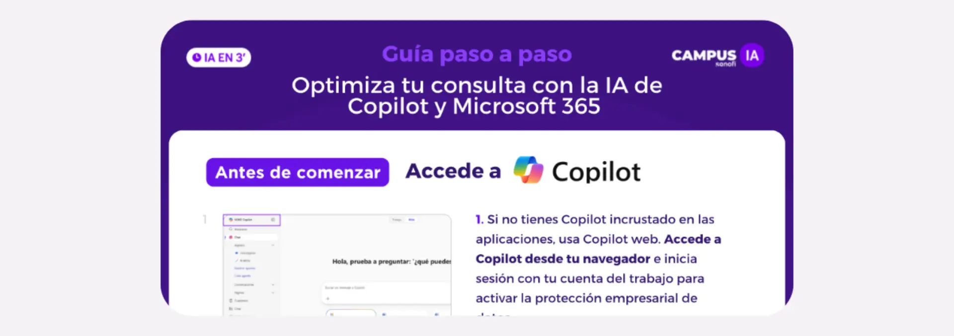 Optimiza tu consulta con la IA de Copilot