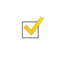 Icon of a checkmark.