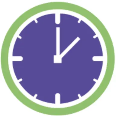reloj icono