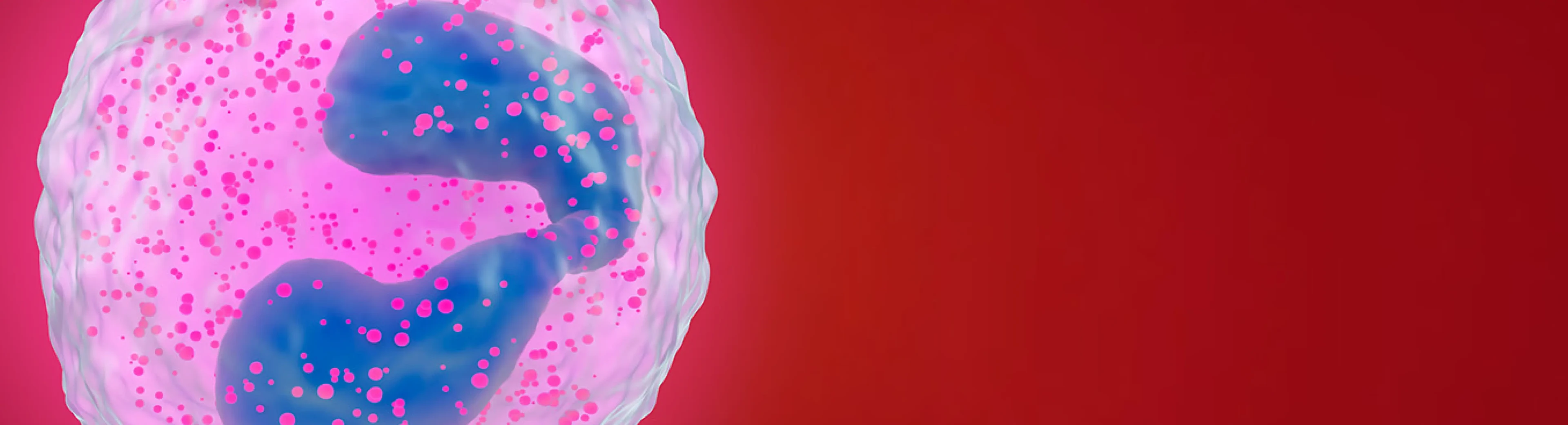 A cell with pink background