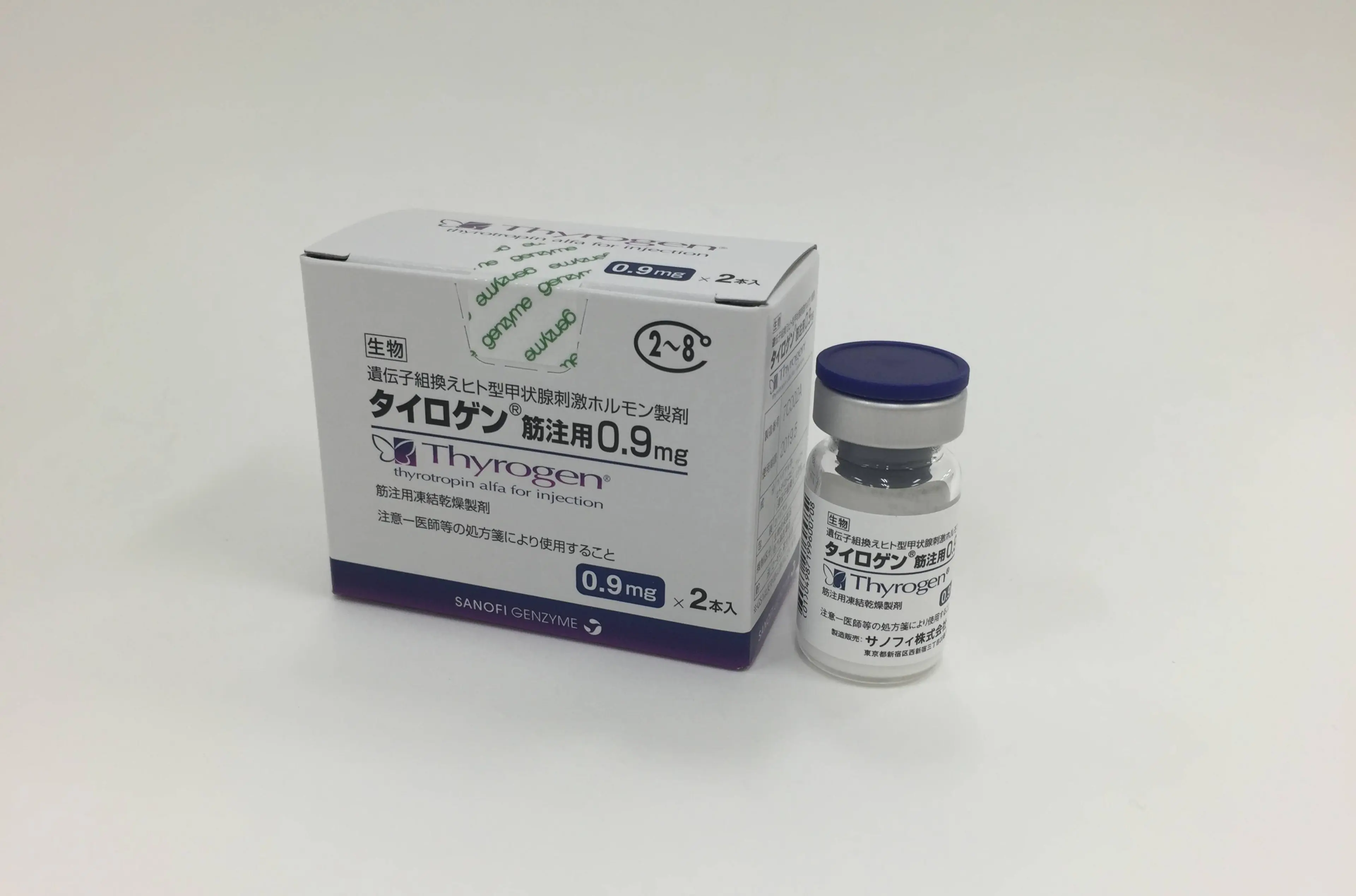 タイロゲン筋注用0.9mg 剤形写真 : [Campus Japan]サノフィ株式会社 | サノフィ