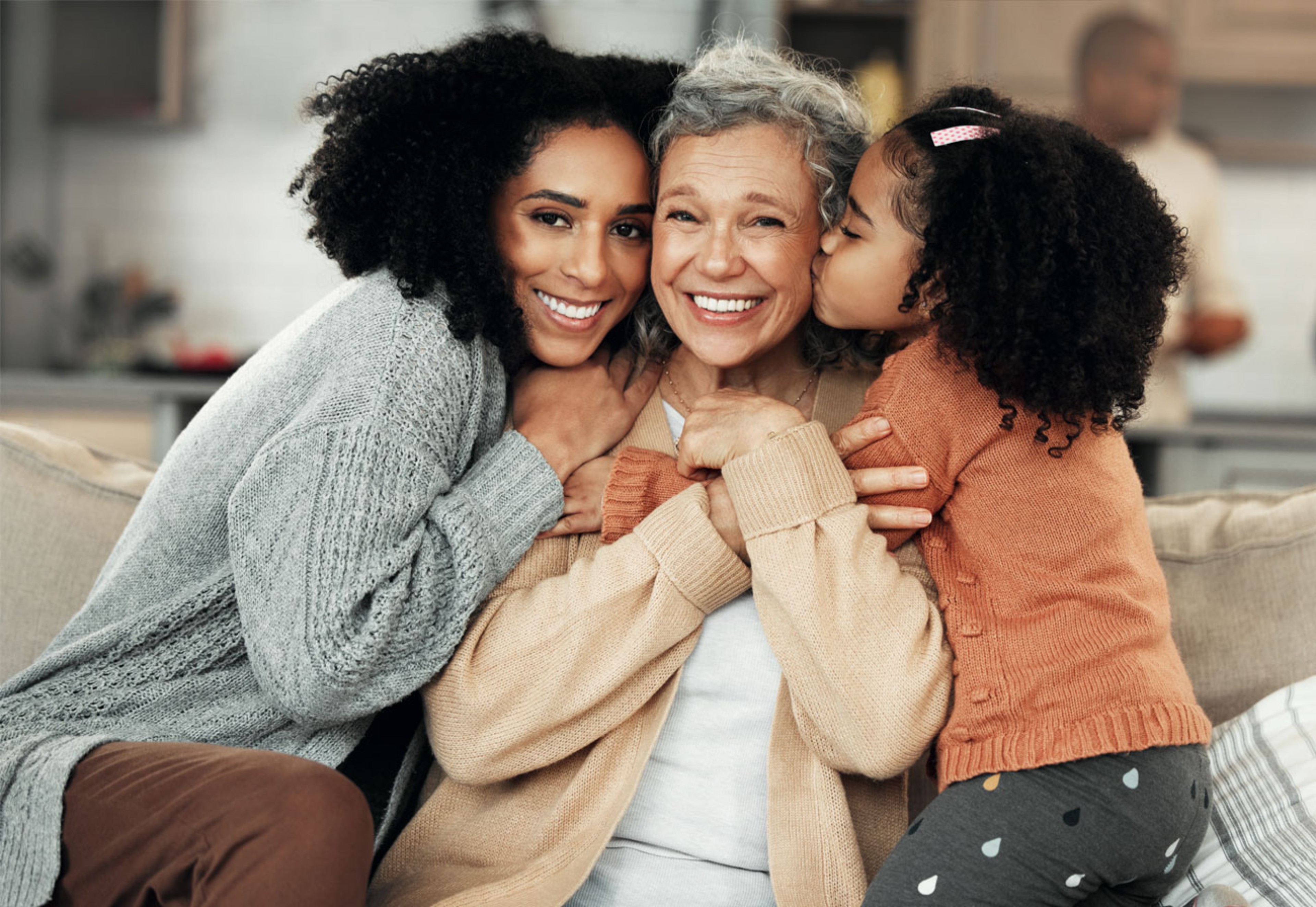 Femmes trois générations
