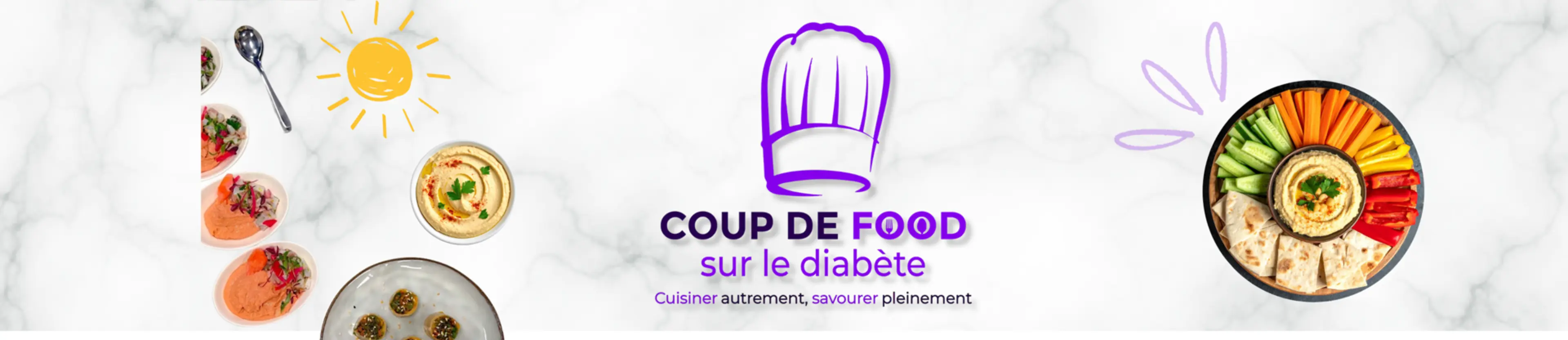 Coup de food sur le diabète - Cuisiner autrement, savourer pleinement.