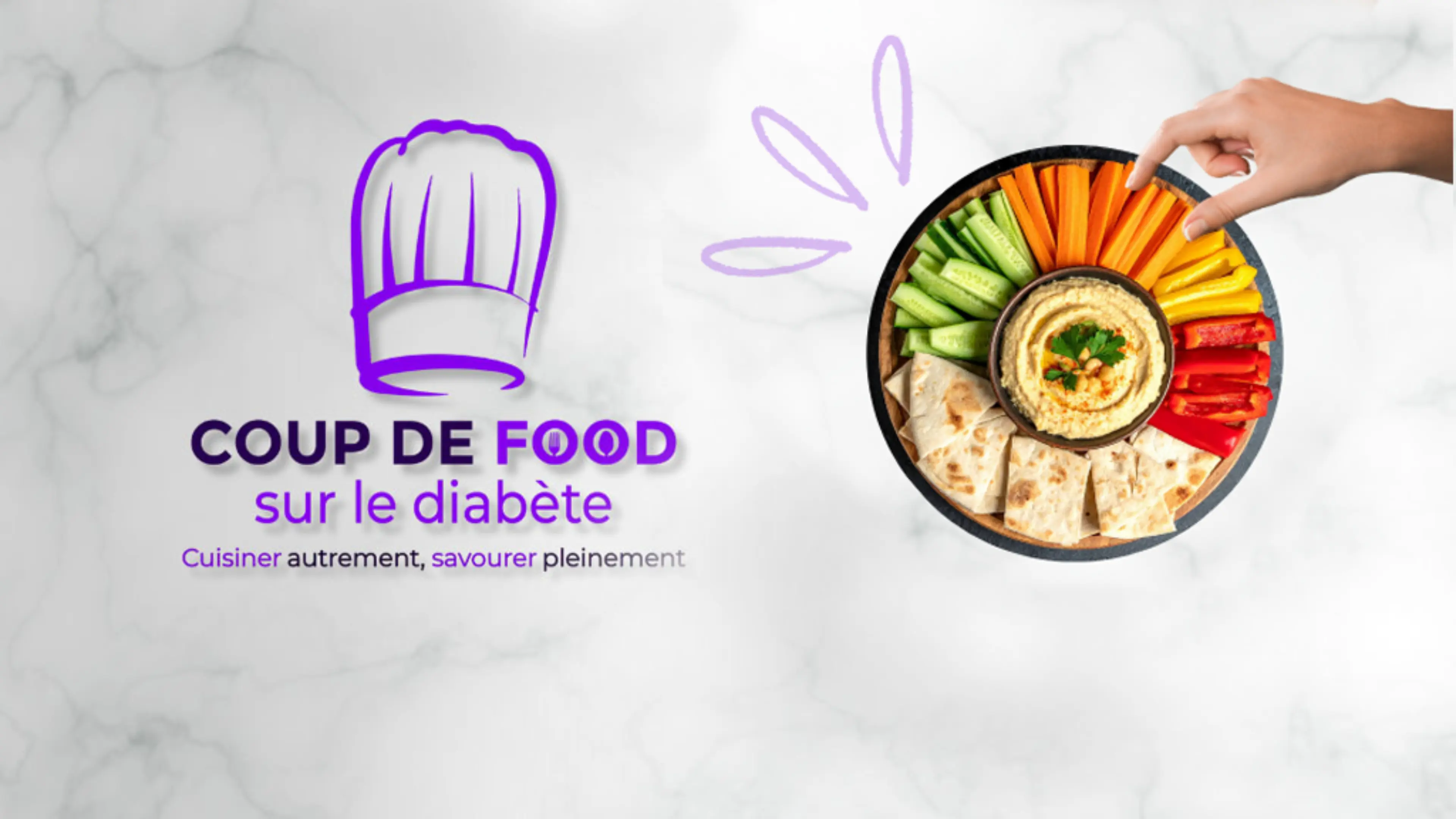 Coup de food sur le diabète - Cuisiner autrement, savourer pleinement.