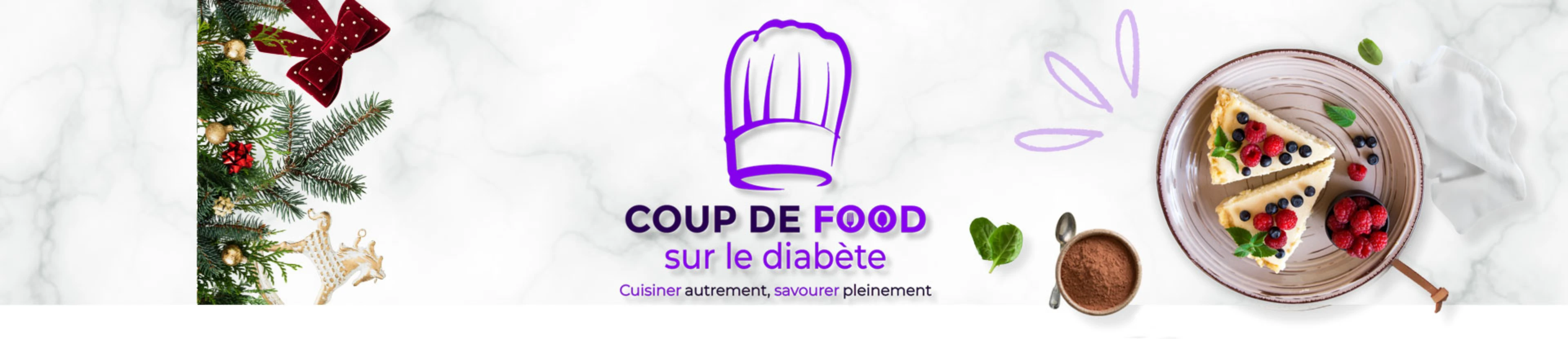 Coup de food sur le diabète. Cuisiner autrement, savourer pleinement.