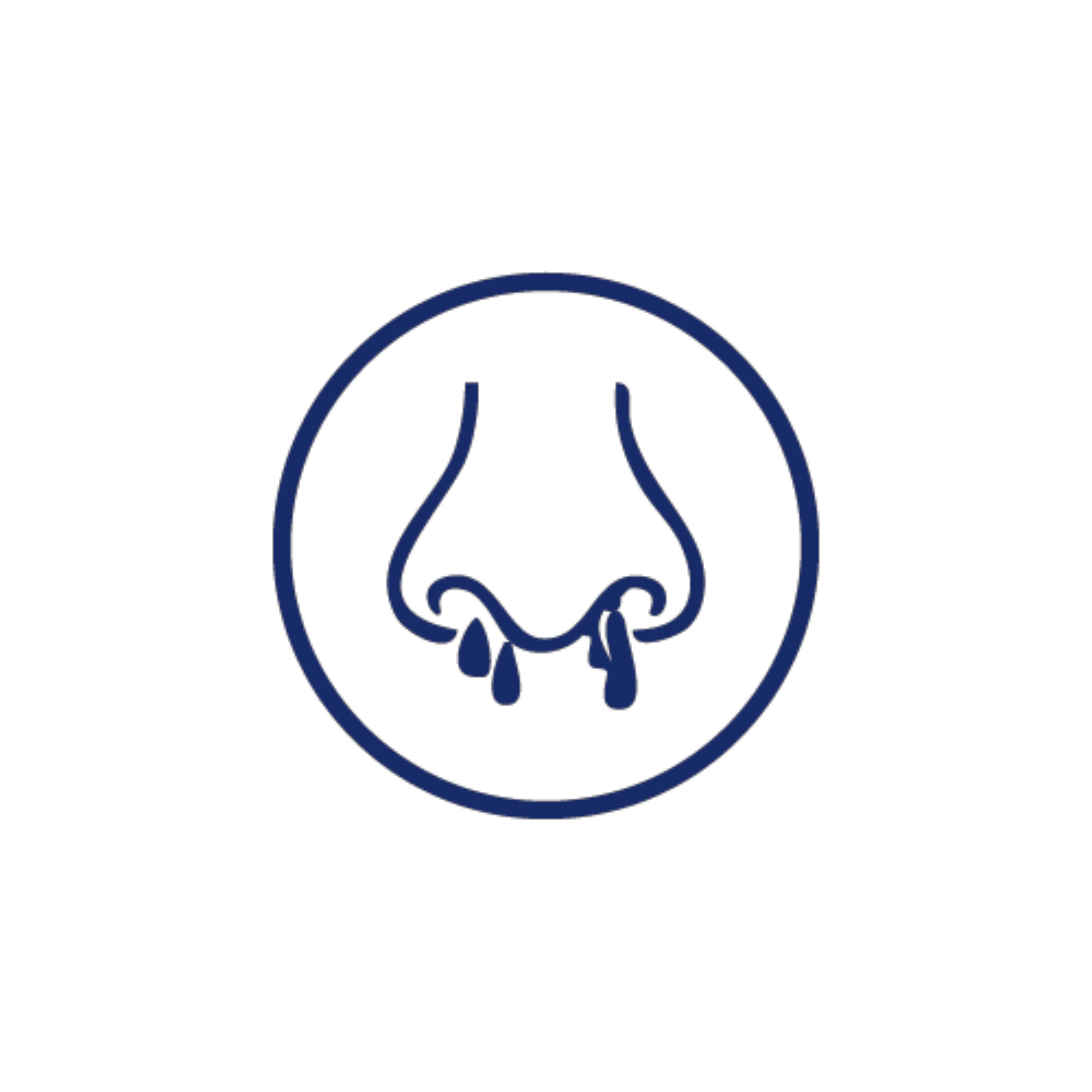 Icone écoulement nasal épais