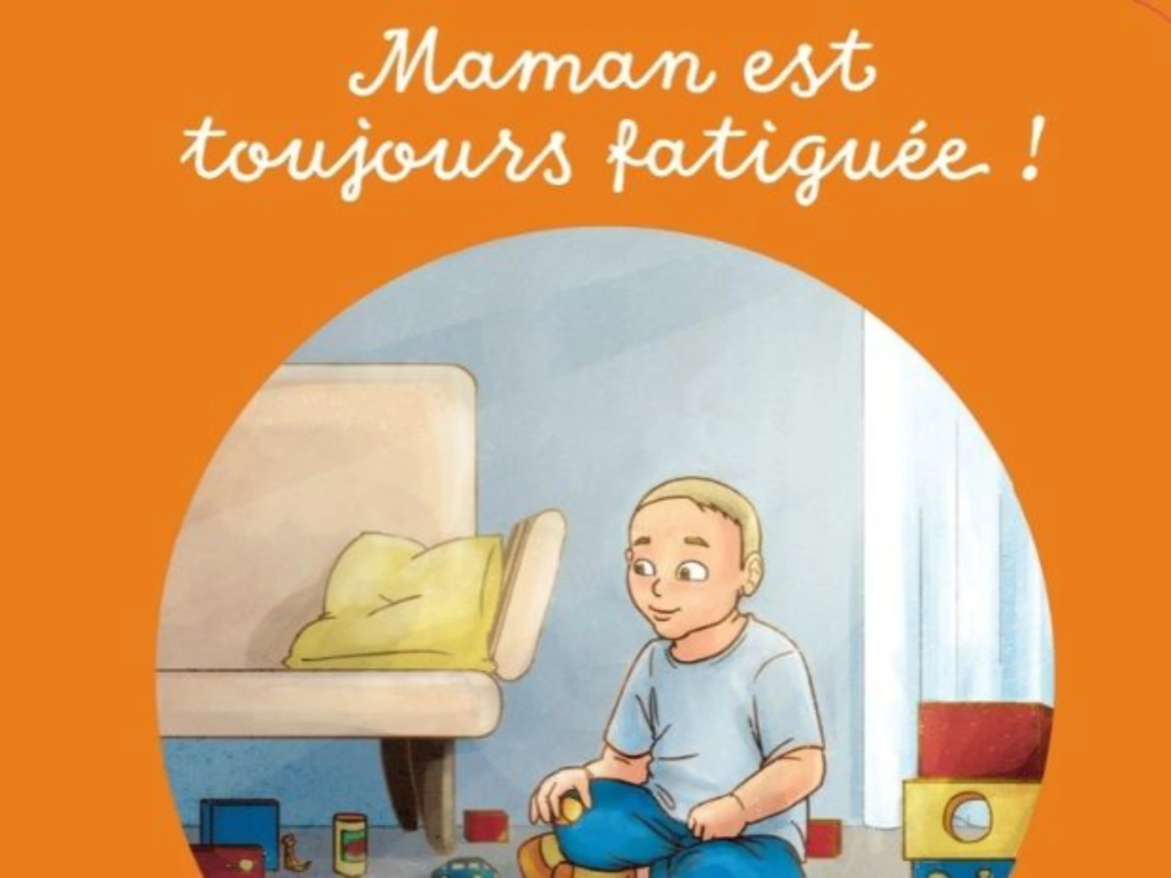 Ce livre qui raconte le symptôme de la fatigue avec les enfants âgés de 2 à 6 ans.