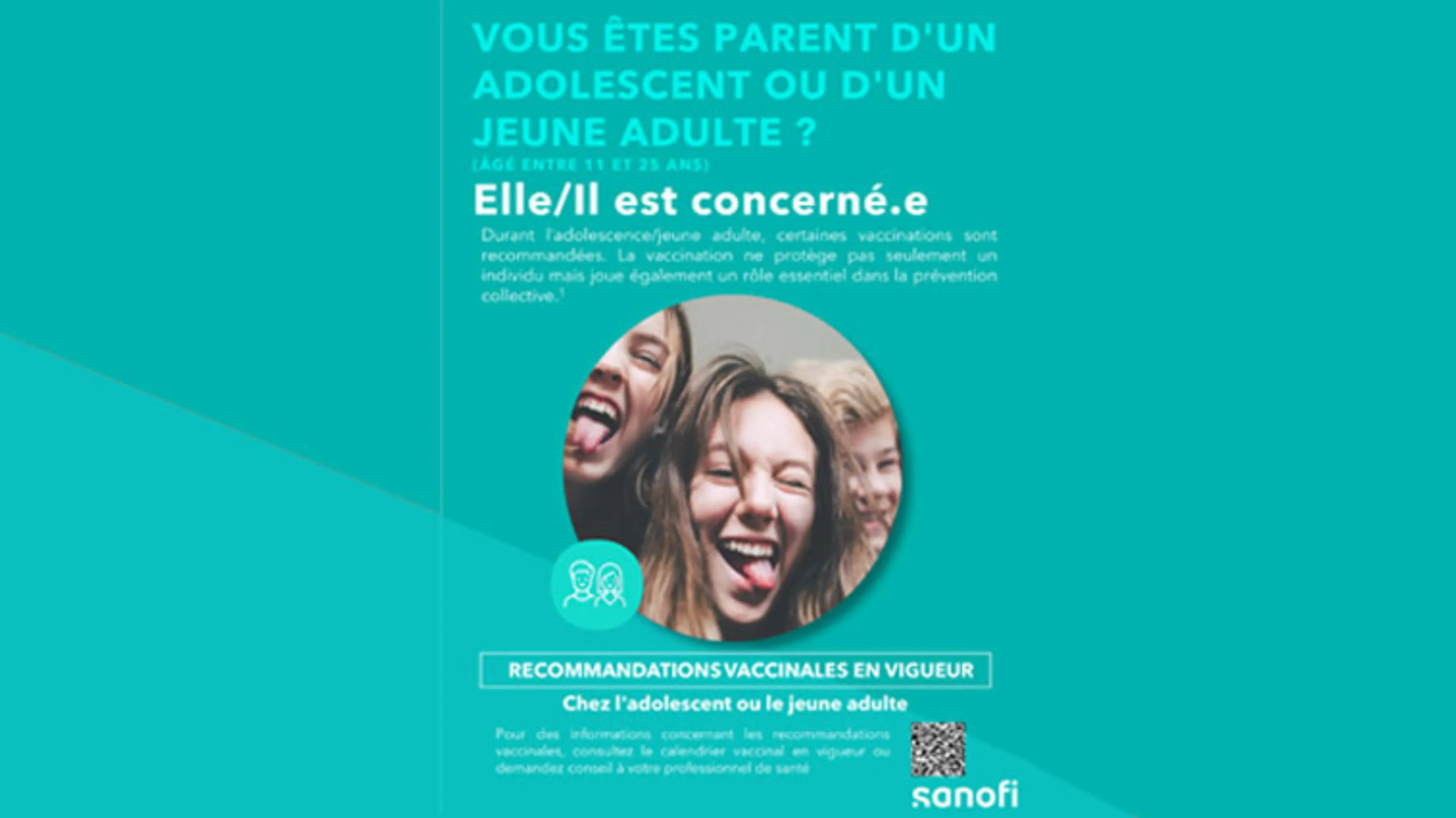 Flyer - Vaccinations Adolescents et jeunes adultes