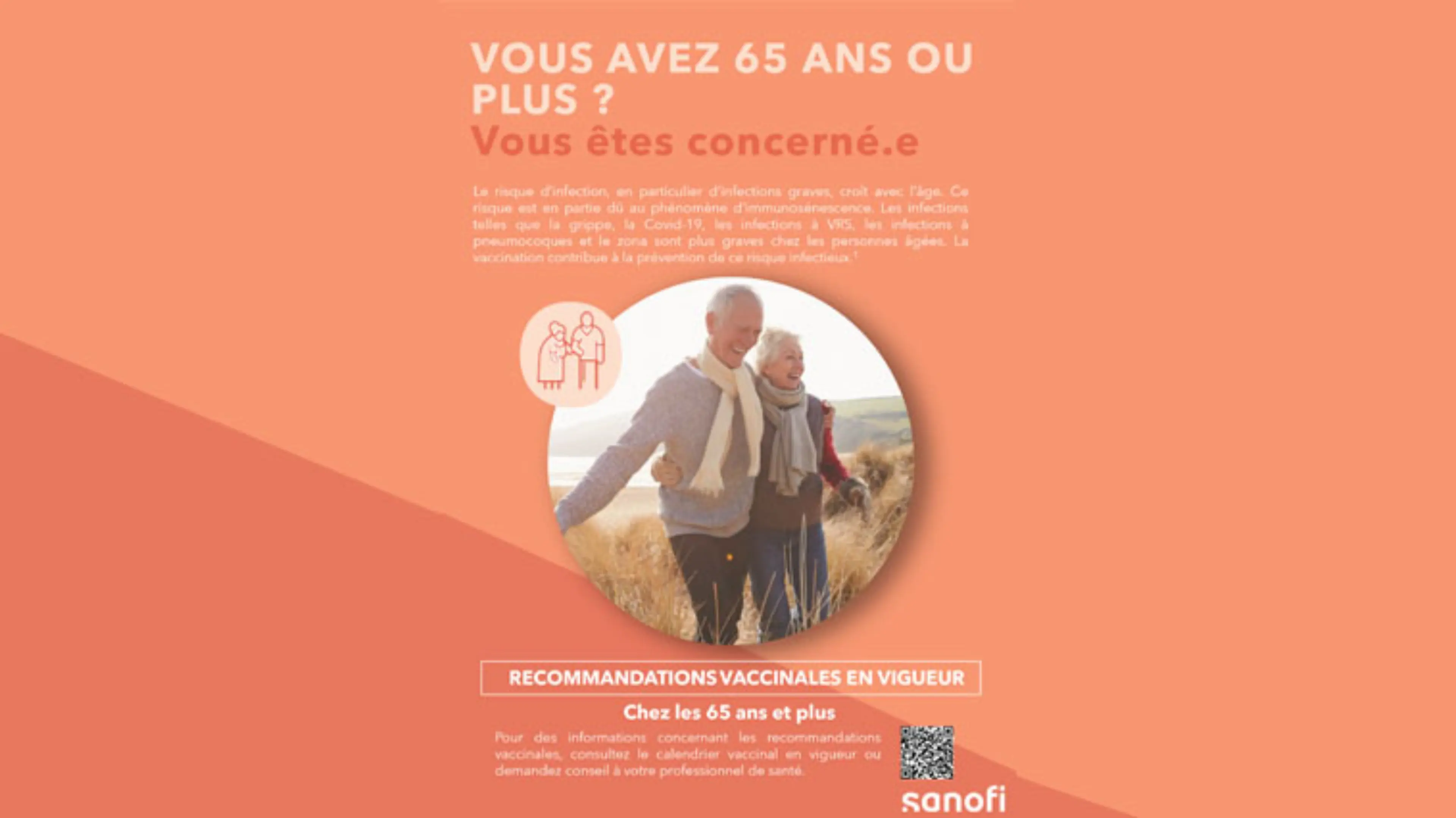 Flyer - Vaccinations 65 ans et plus