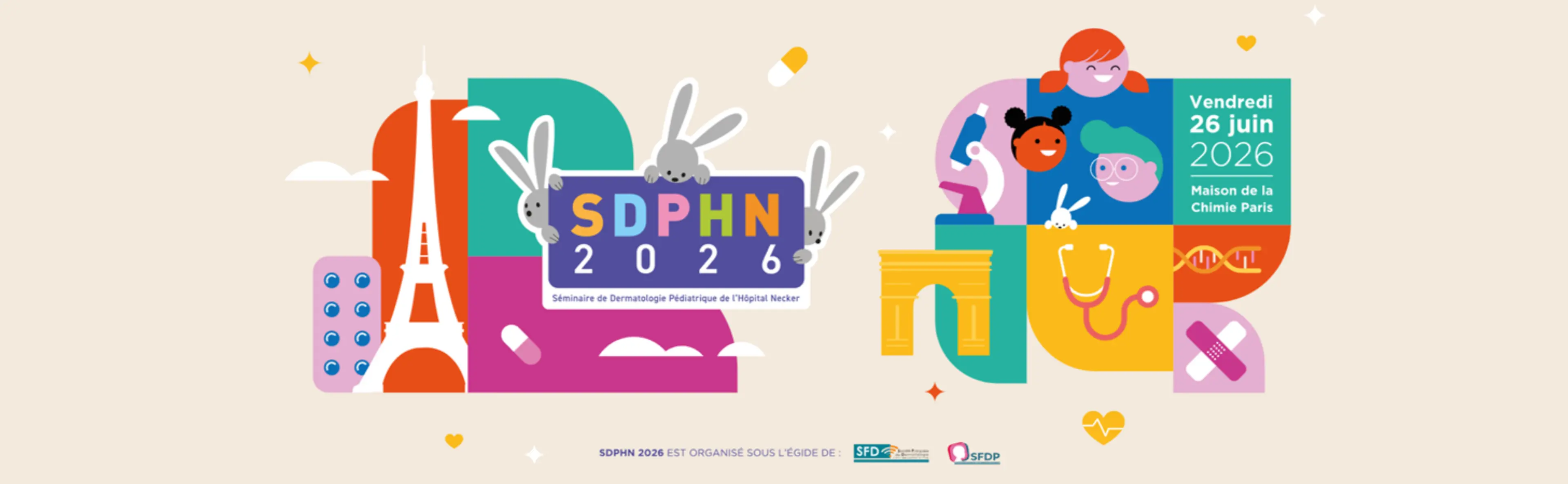 SDPHN 2026 - Séminaire de Dermatologie Pédiatrique de l'Hopital Necker