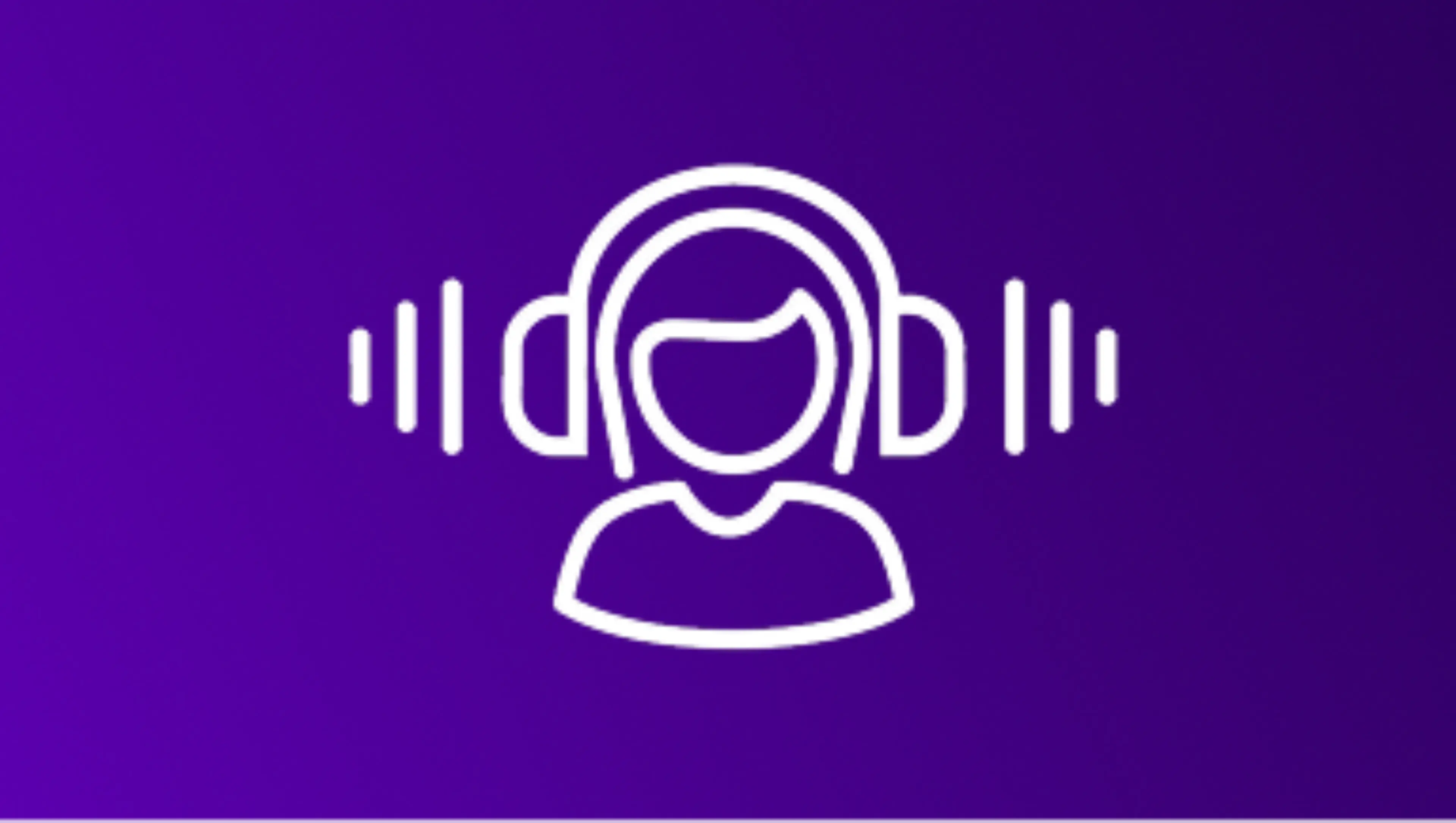 Icon einer Frau mit Kopfhörern, umgeben von Schallwellen des Podcasts Multiples zum Myelom mit Leo Rasche