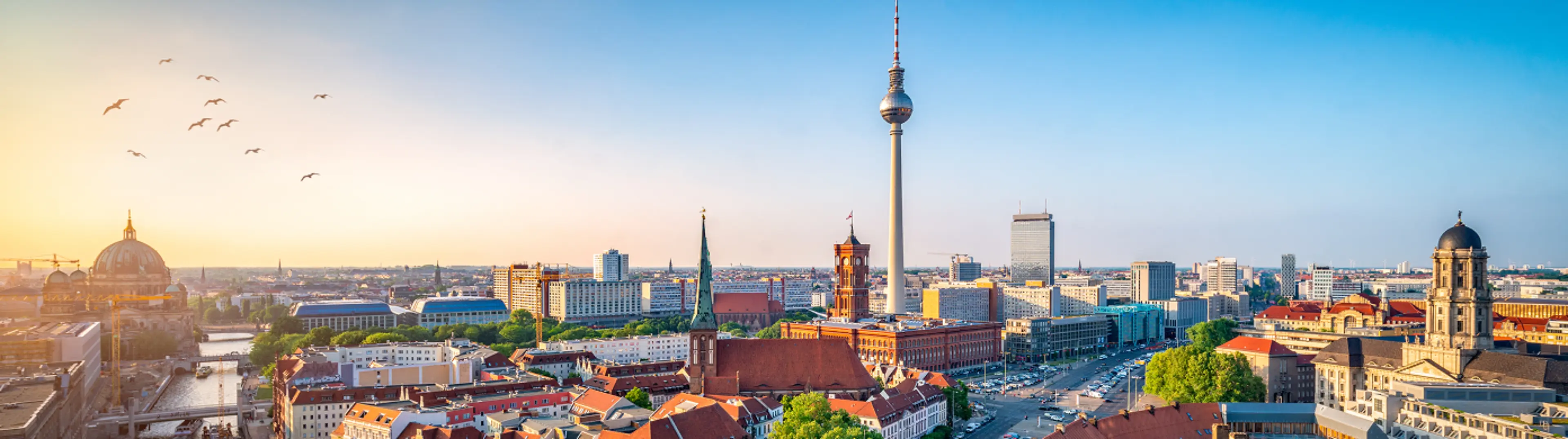 Stadtimpression von Berlin als Veranstaltungsort des DKK 2026