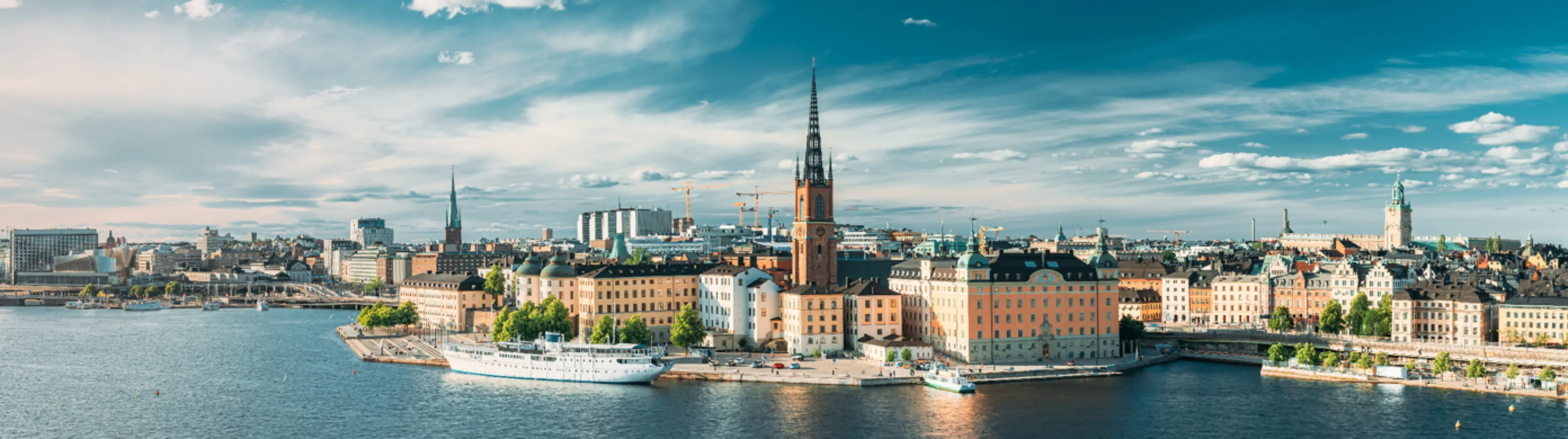 Stadtimpression von Stockholm als Veranstaltungsort des EHA 2026