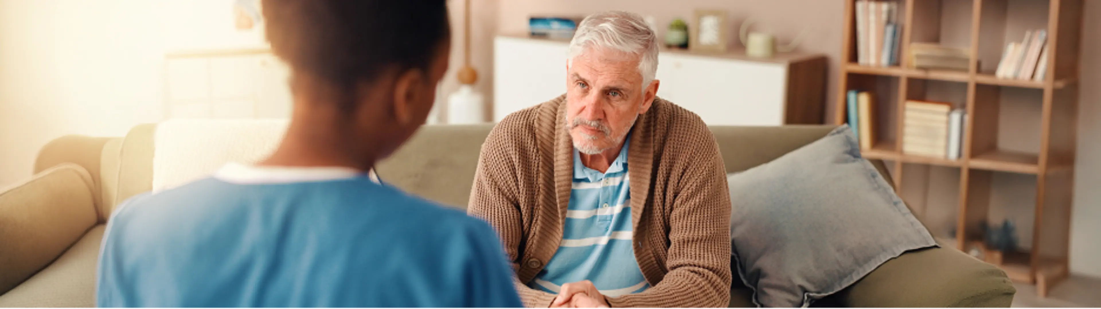Myelom-Patient im Gespräch über die richtige Dosierung seiner Therapie