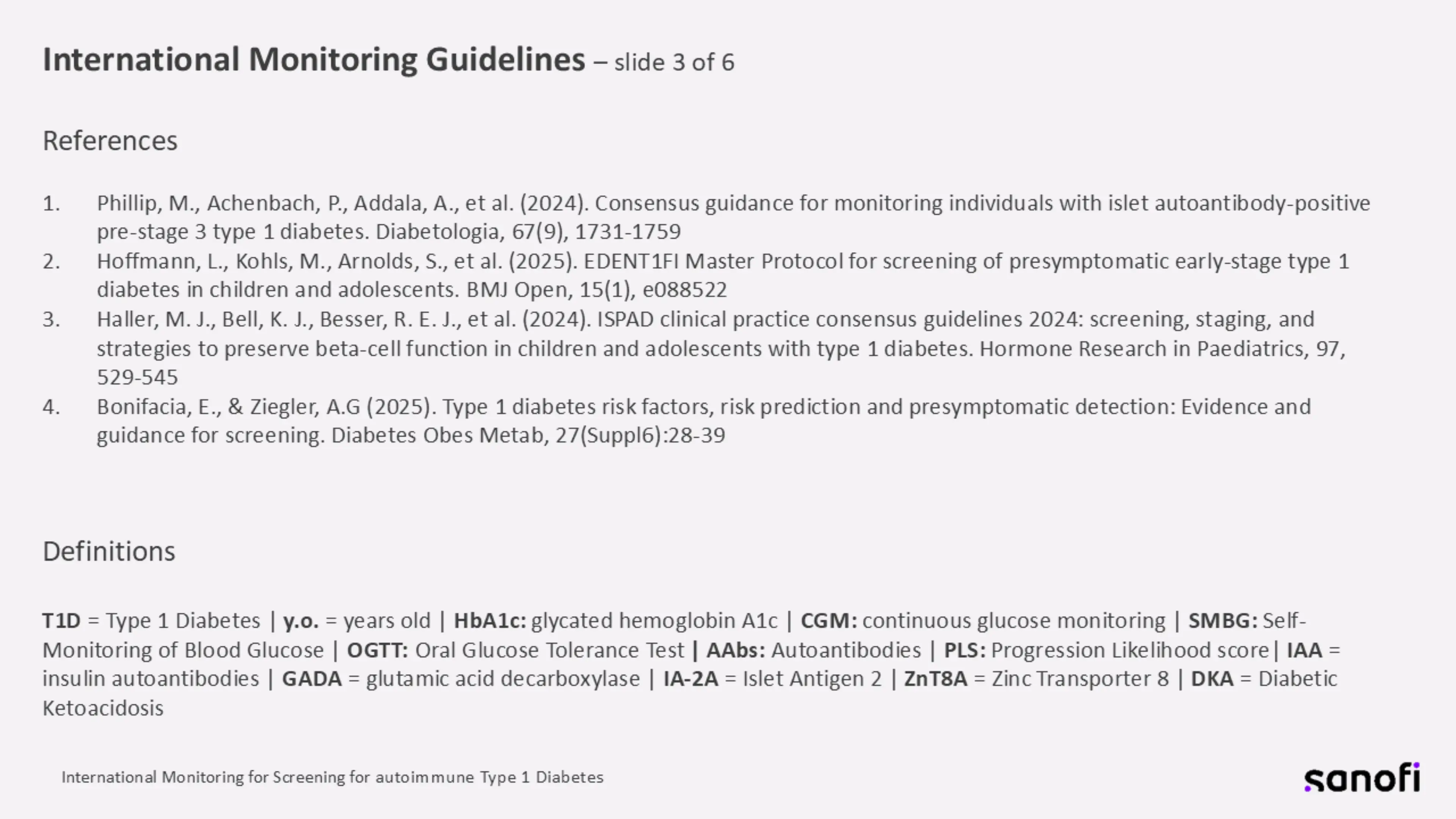 Slide3-International Monitoring Guidelines