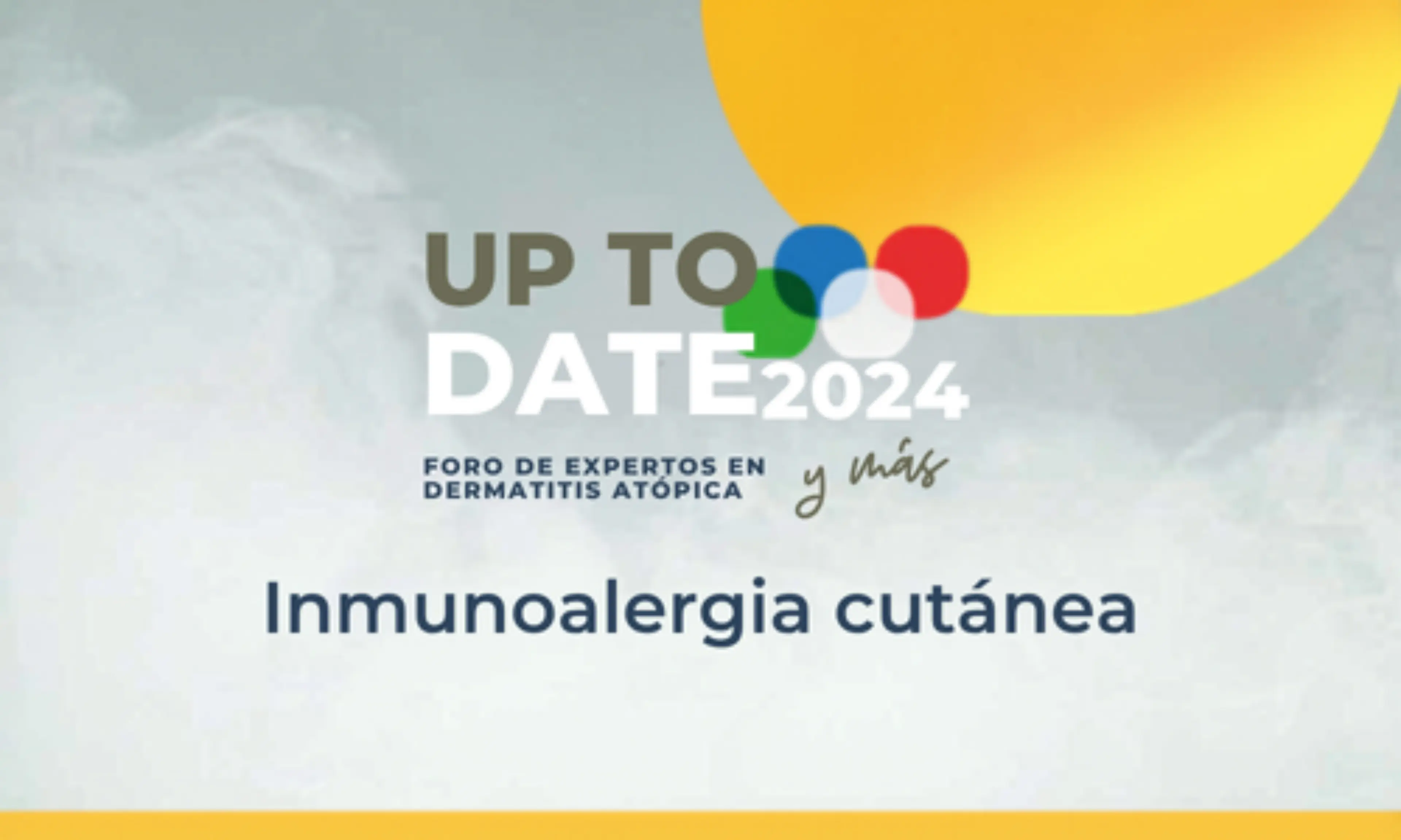 Up to date 2024 inmunoalergia cutánea