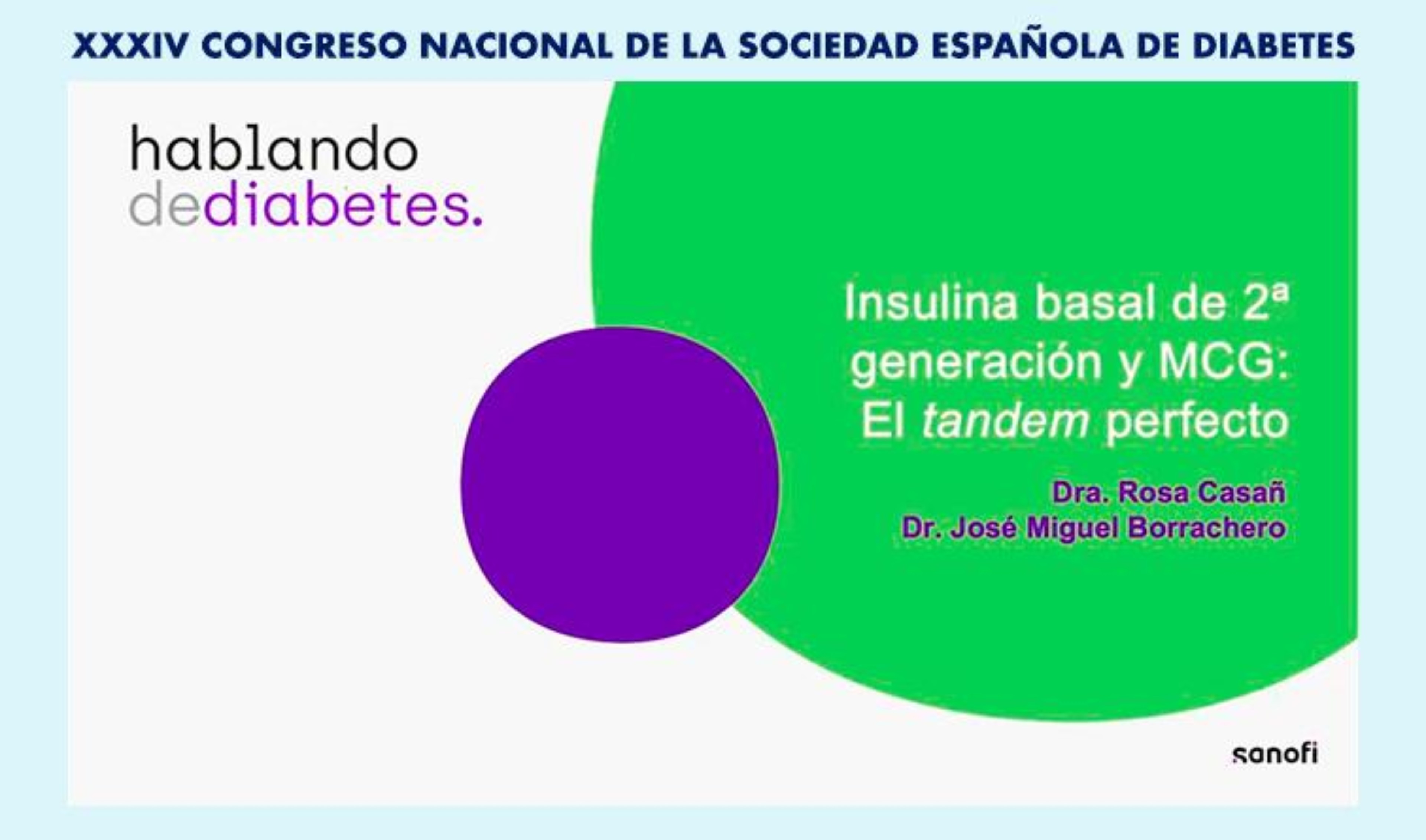Insulina basal de 2ª generación y la MCG - XXXIV Congreso Nacional de la SED