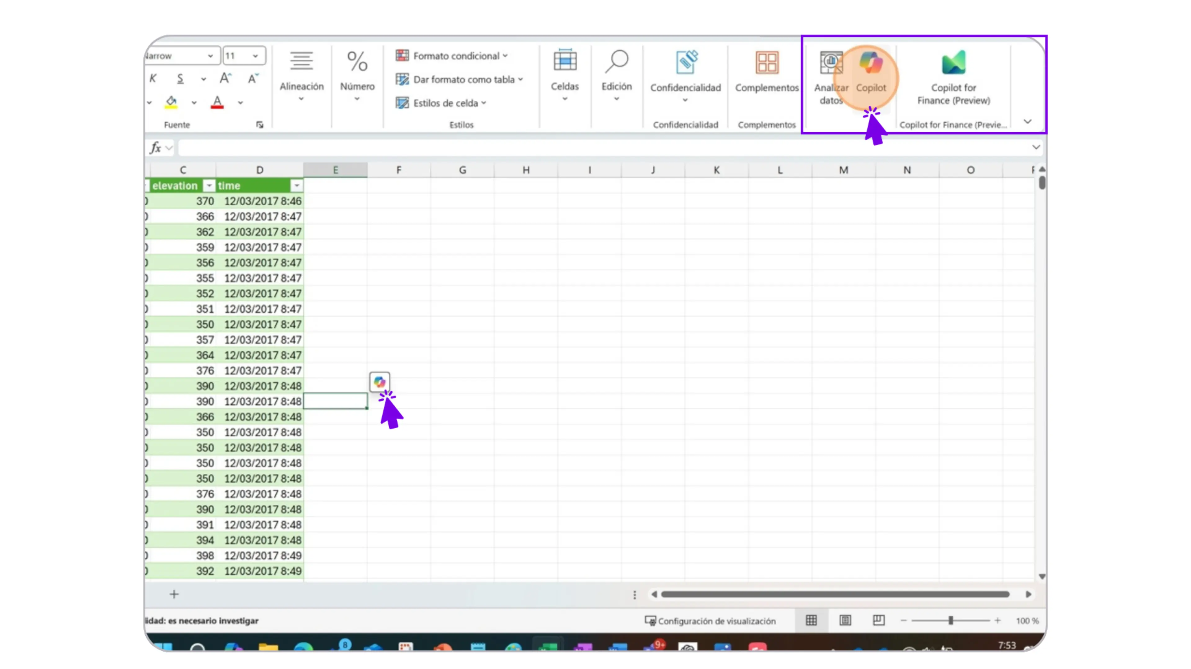 Copilot y Excel: analiza datos clínicos sin fórmulas