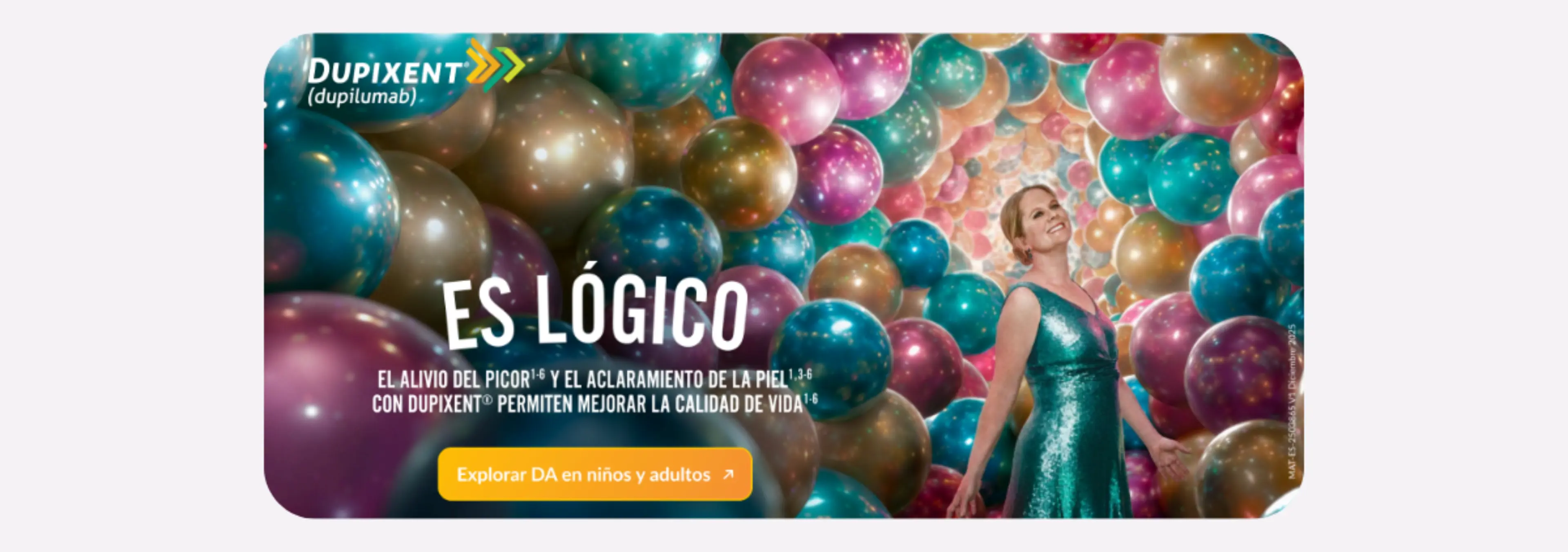 CLM Dupixent dermatitis atópica adulto y niños