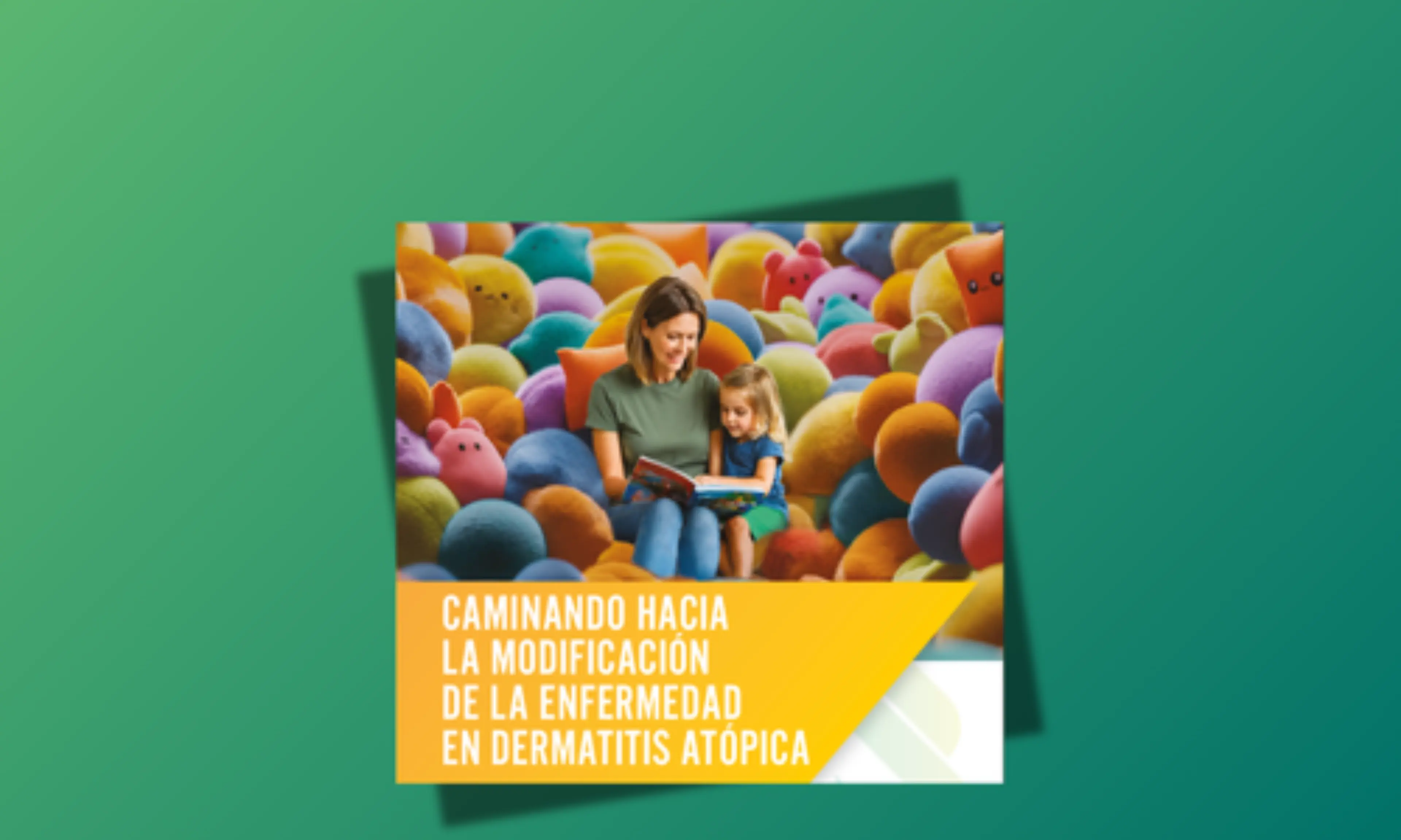 Portada libro modificación de la enfermedad en Dermatitis Atópica pediátrica