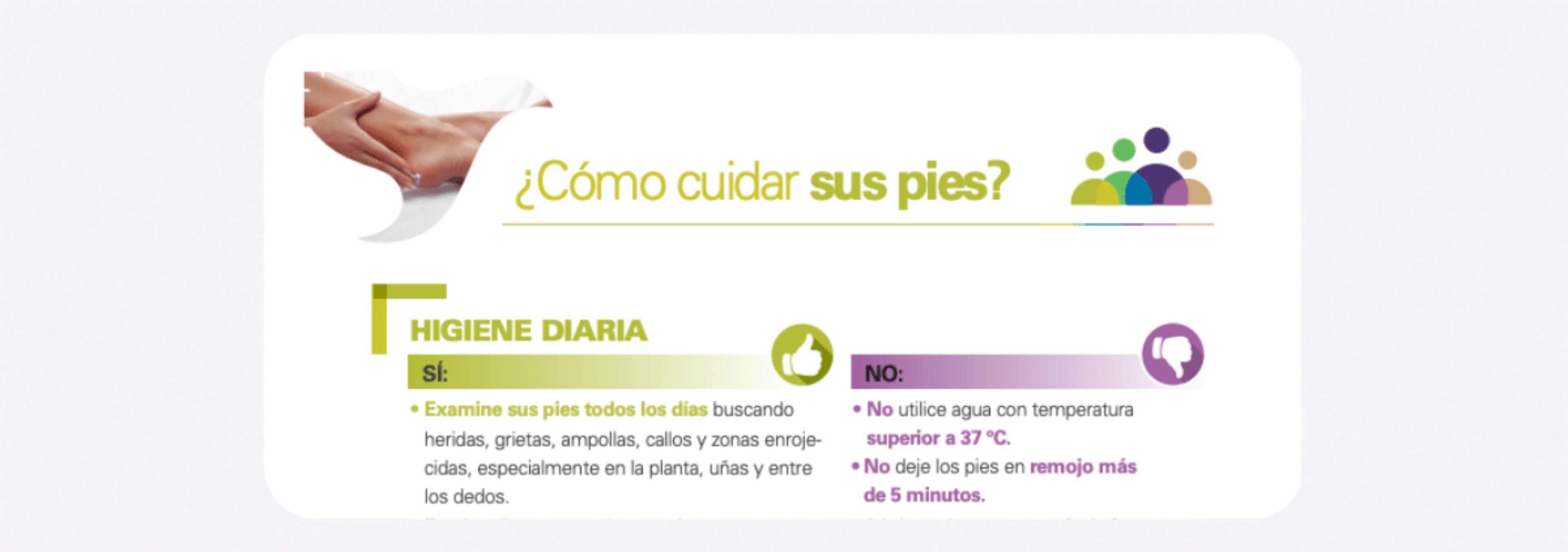¿Cómo cuidar sus pies?