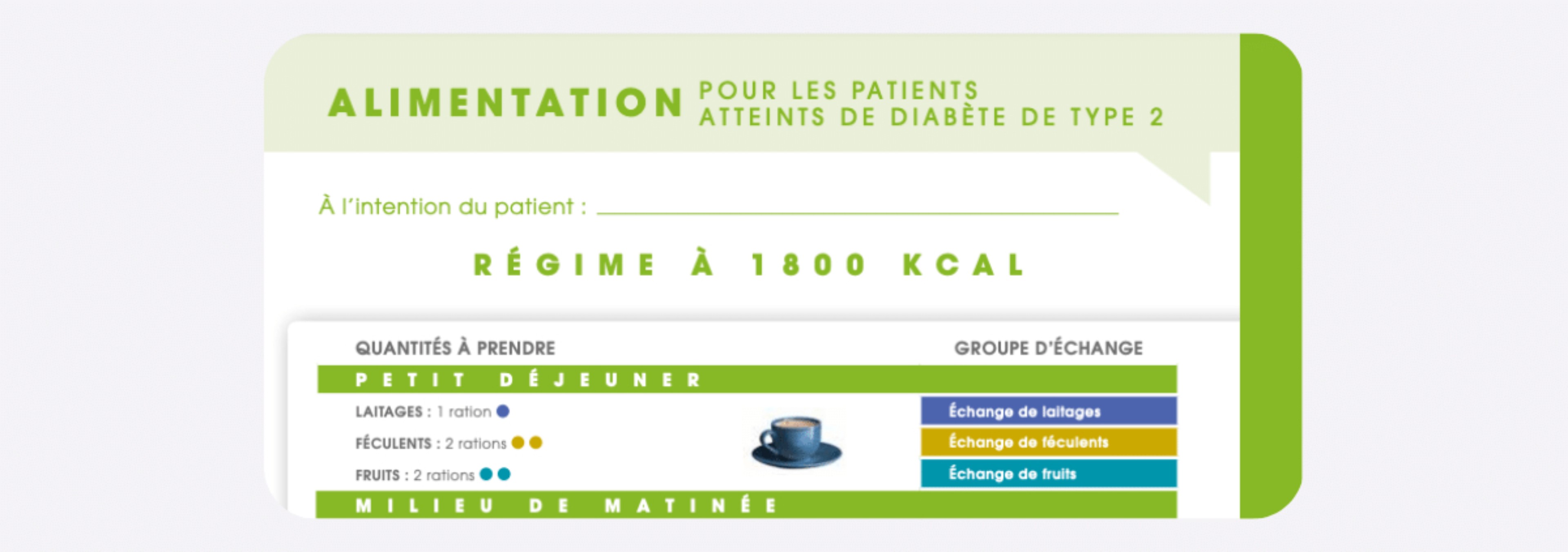 Dieta 1800 kcal - Francés