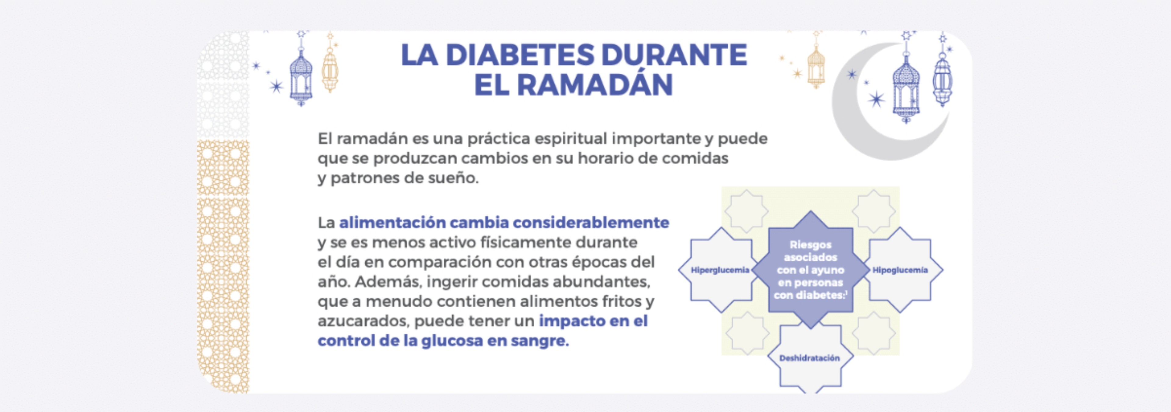 La diabetes durante el Ramadán