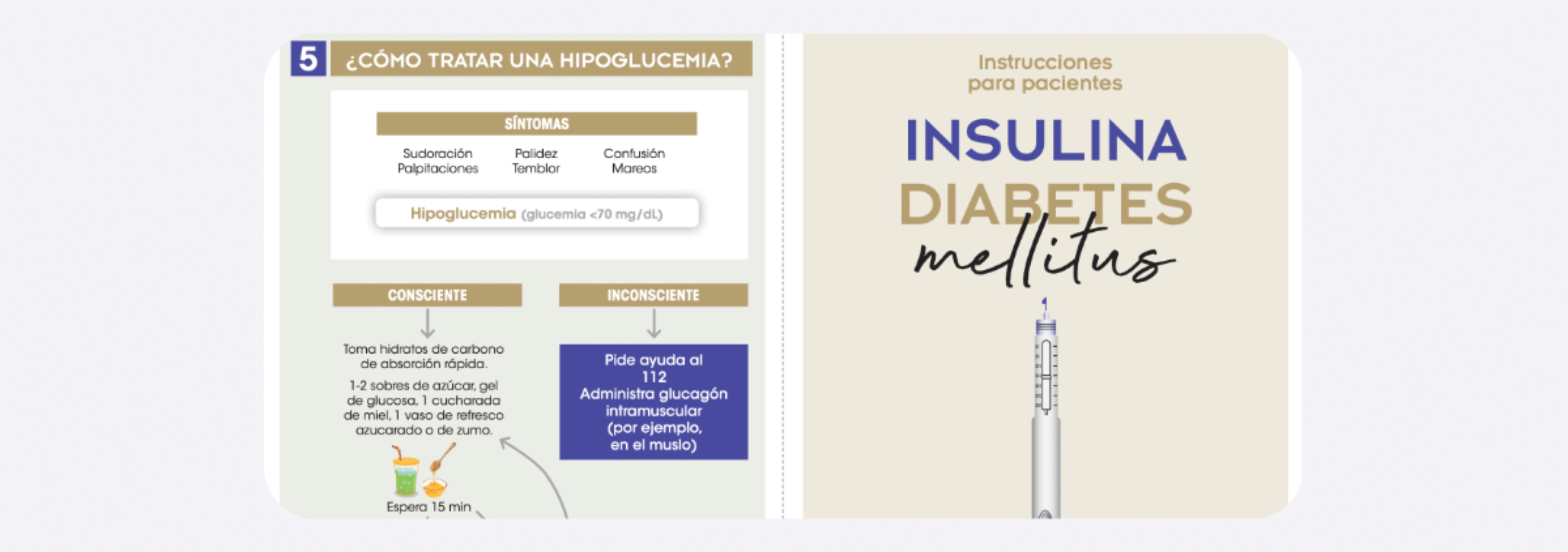 Para tu paciente insulinizado