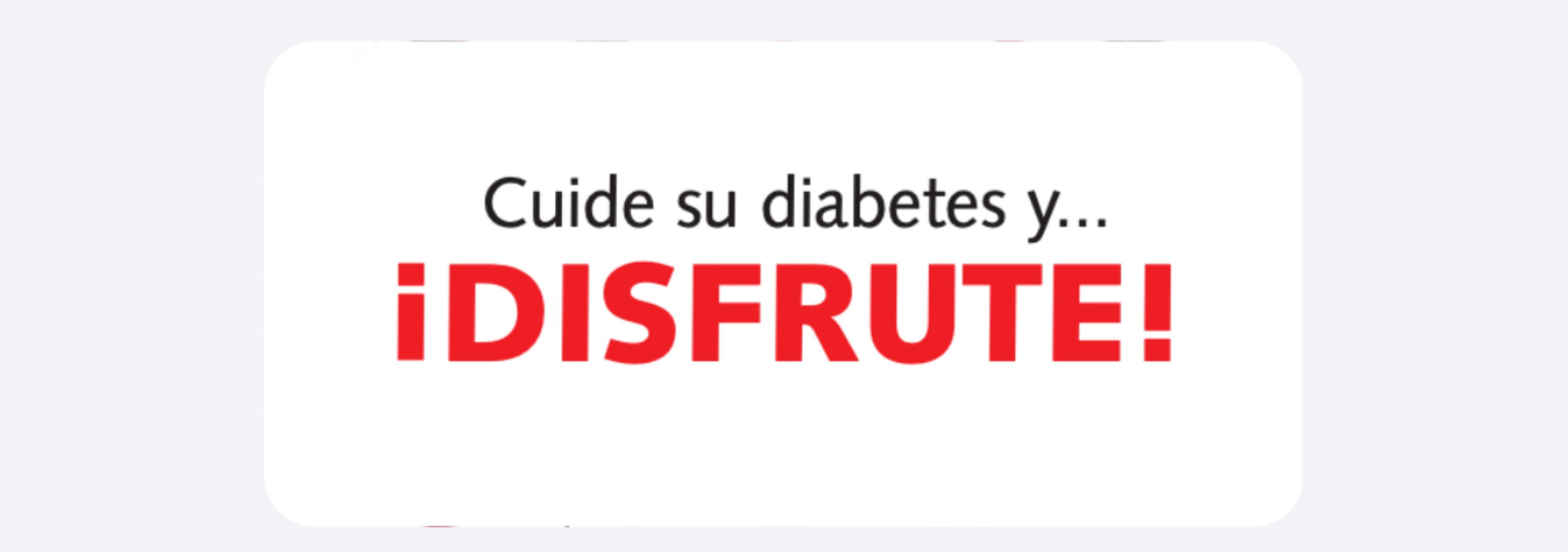 Diabetes bajo control en Navidad