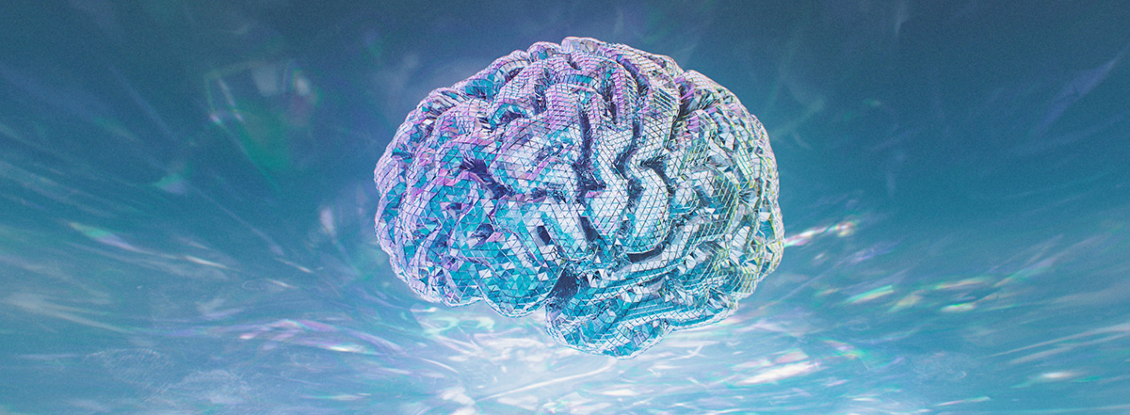 futuristic image of human brain