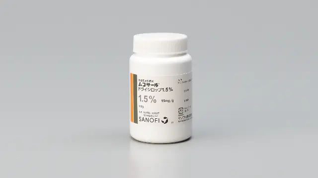 ムコサール ドライシロップ1.5% 剤形写真 : [Campus Japan]サノフィ株式会社 | サノフィ