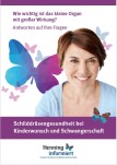 Titelbild der Broschüre Kinderwunsch und Schwangerschaft