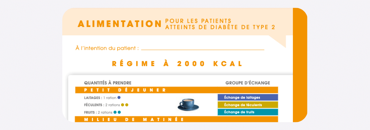 Dieta 2000 kcal - Francés