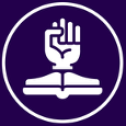 Icon of hand and book