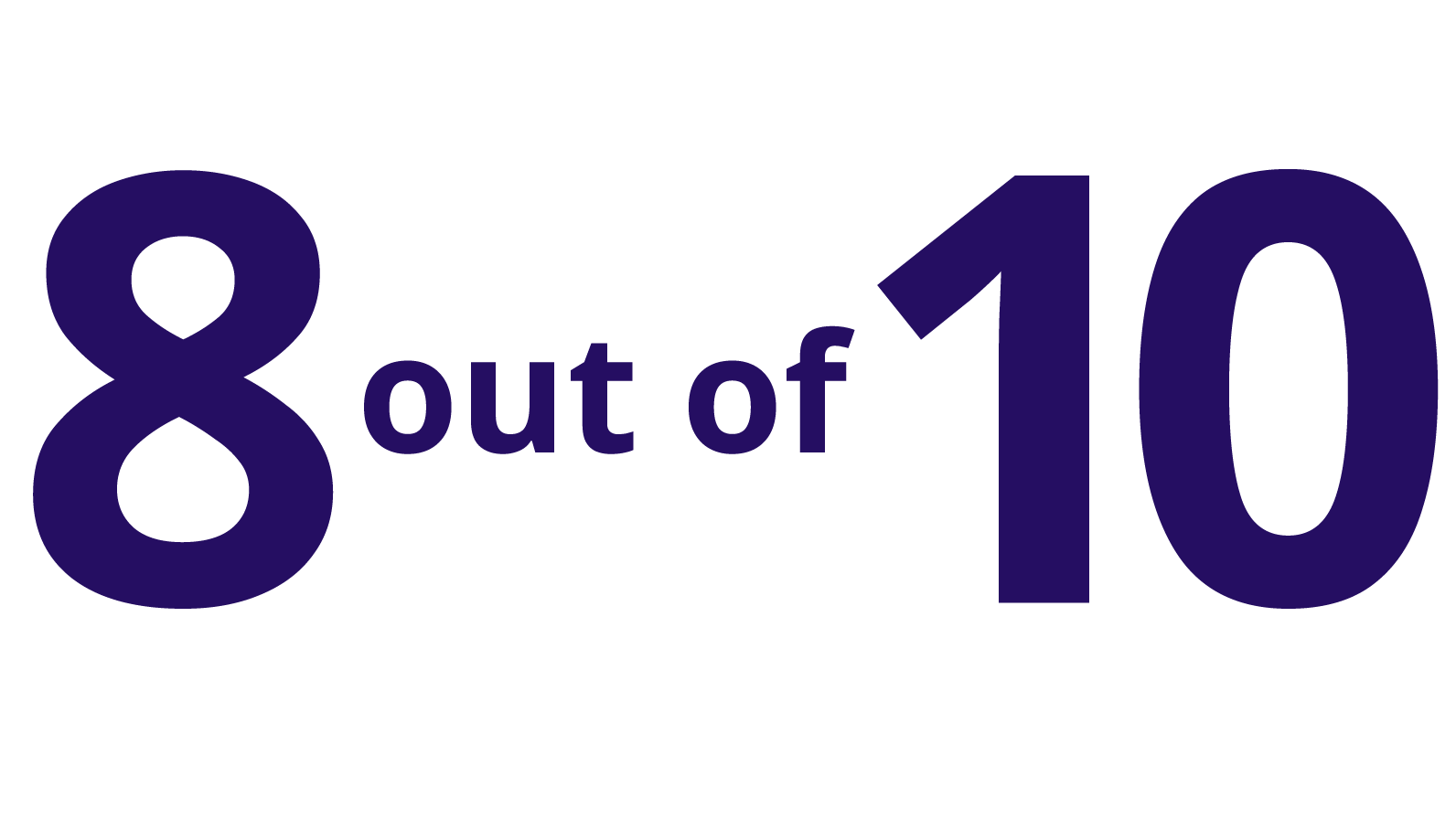 8 out of 10 icon