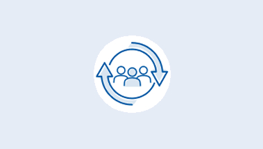 Switching treatment icon