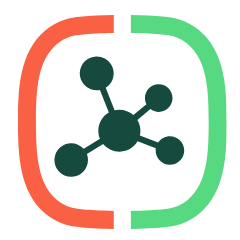 Molecular structure icon