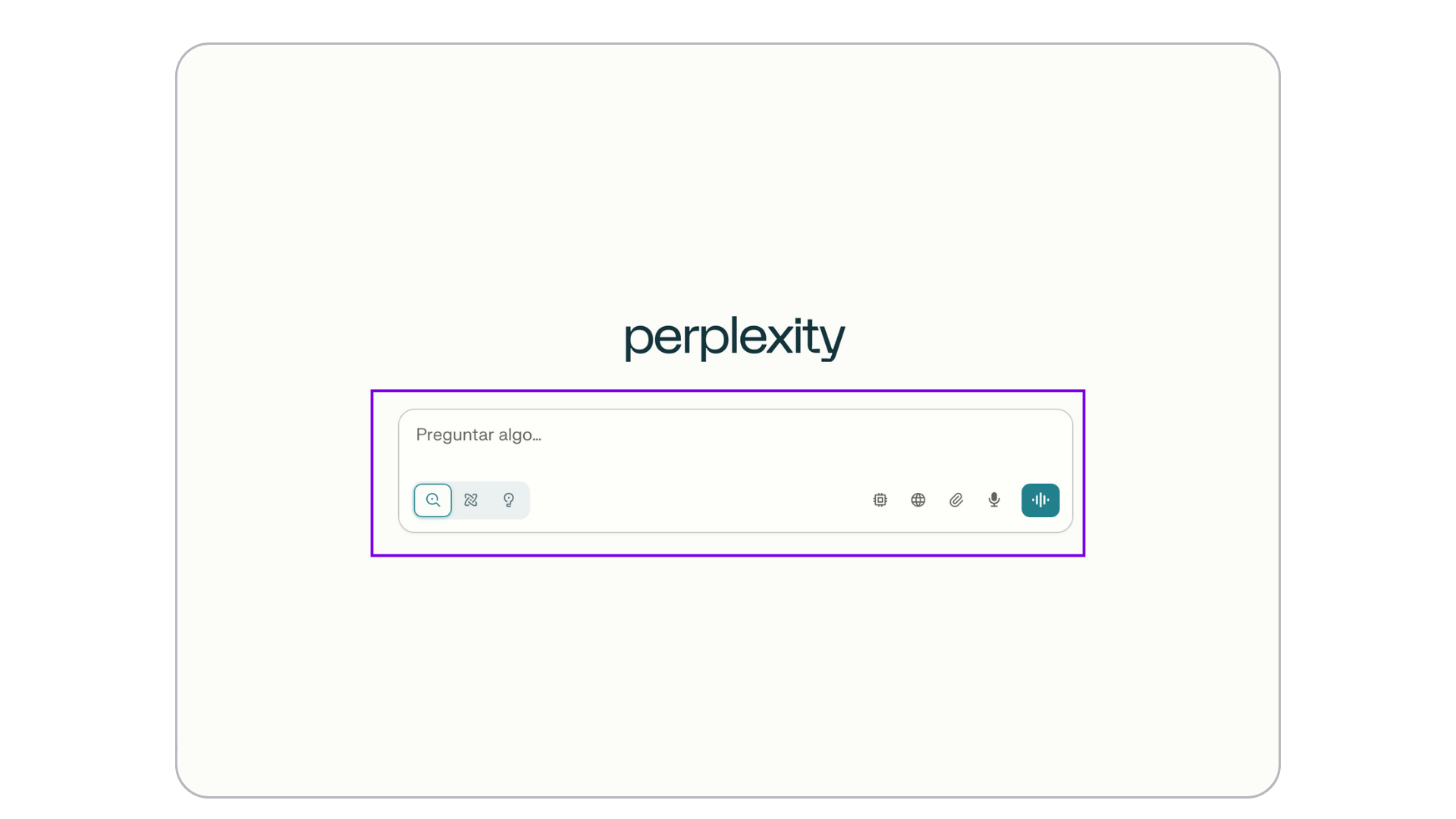 1 perplexity haz clic apartado redactar preguntas