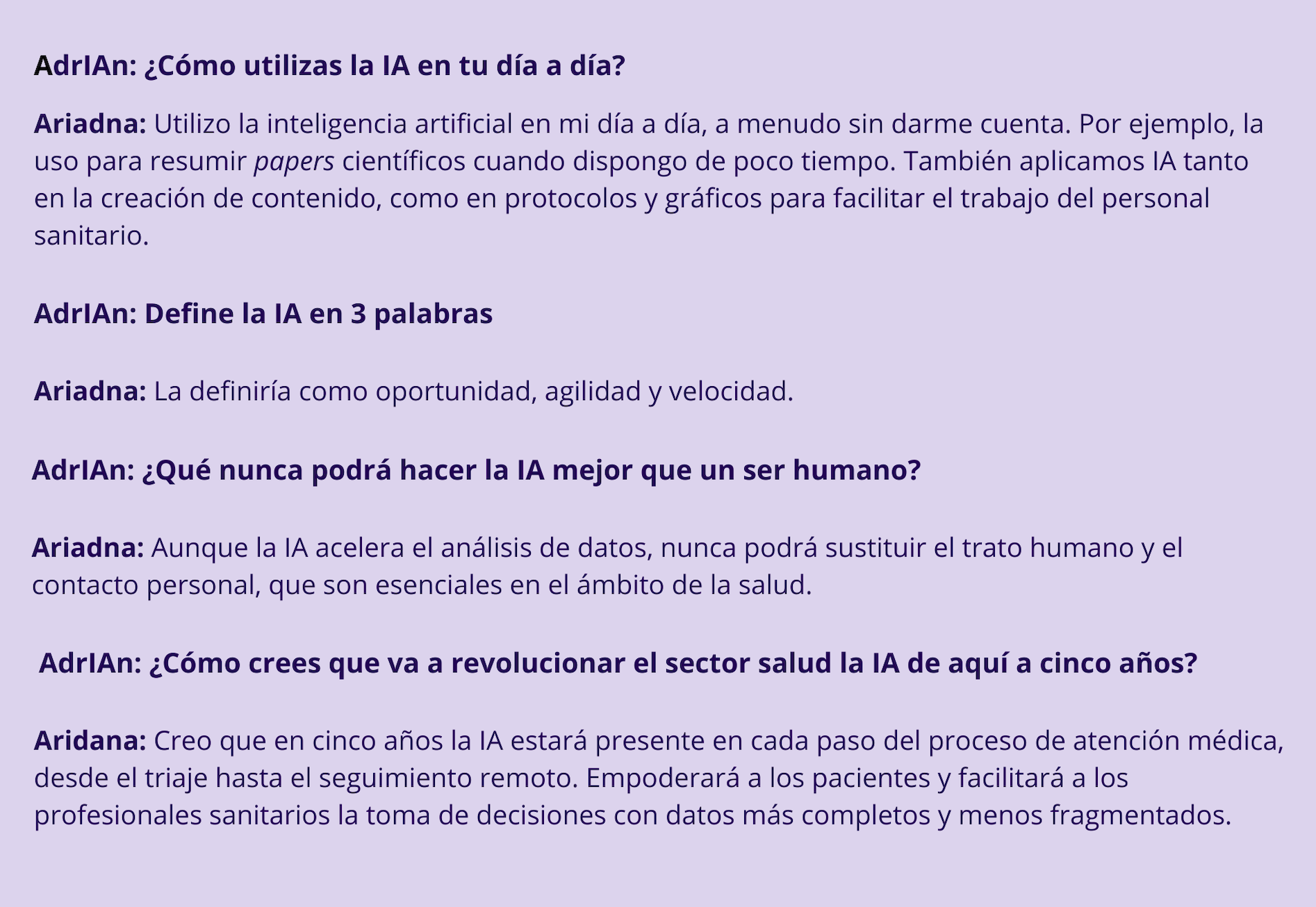 Entrevista Ariadna Maso