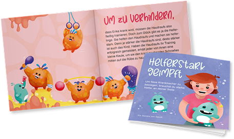 Broschüre: Helferstark geimpft