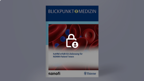 Sonderpublikation Blickpunkt Medizin zum Multiplen Myelom und der IMROZ-Studie