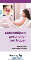 Titelbild der Broschüre Schilddrüsengesundheit bei Frauen