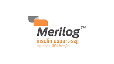 Merilog™ insulin aspart-szjj injection 100 Units/mL logo.