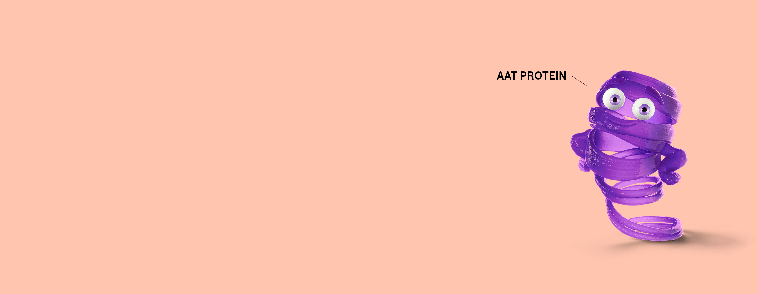 Illustrated AAT protein