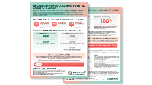 One-Page Fact Sheet Preview