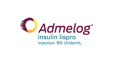Admelog® insulin lispro injection 100 Units/mL logo.