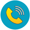Icon of ringing phone.