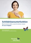 Titelbild der Broschüre Schilddrüsenunterfunktion