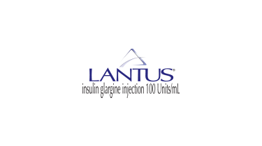 LANTUS® insulin glargine injection 100 Units/mL logo.