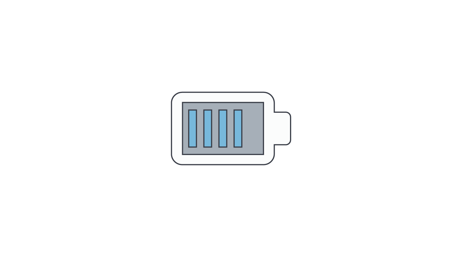 Icon of a battery.